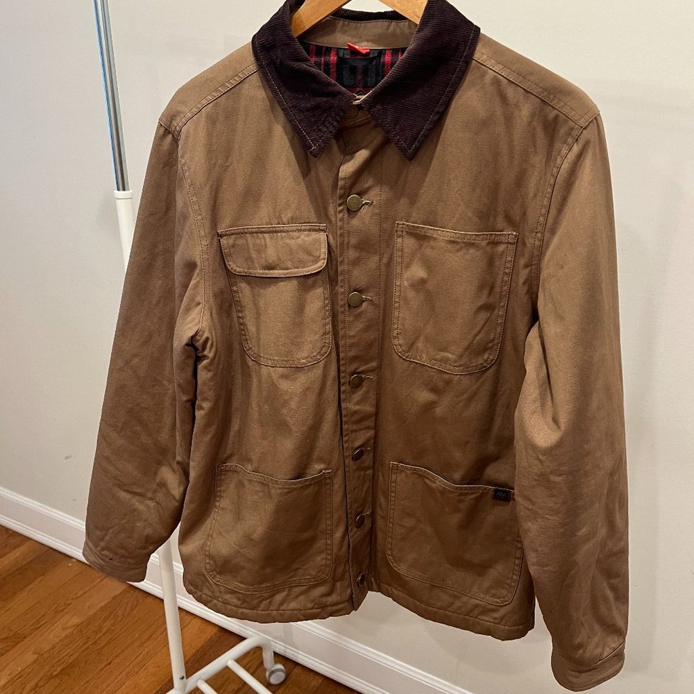 686 Parklan Waxy Button Down Jacket Snowboard Men’s Medium